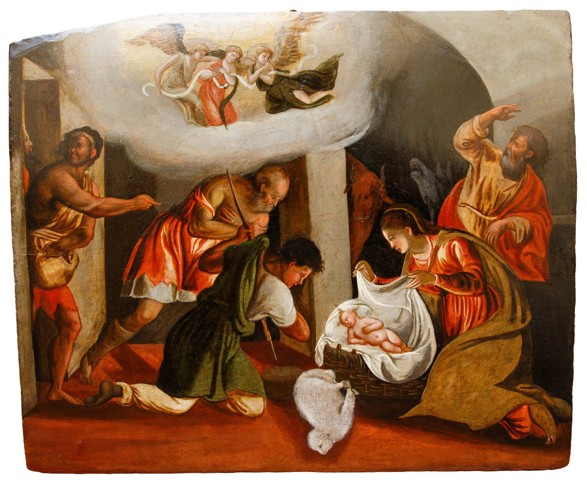 Scuola veneto-cretese del XVII secolo, Adorazione dei pastori